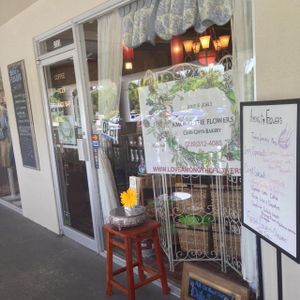 storefront  at Among The Flowers Cafe in Sanibel