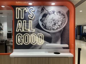 Sign in kiosk  at Protein Bar & Kitchen in Chicago