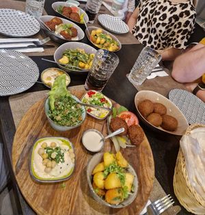 Variety at Hummus Lebanese Cuisine Restaurant Pforzheim in Baden-württemberg
