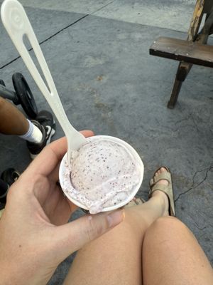 Blackberry & salted dark chocolatee  at Dee’s Trolley in Boise