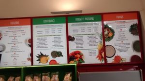Menu at I Lovegetarian - Cannobio in Milan