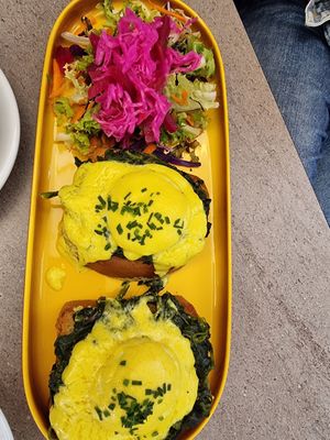 "Egg" Florentine at Tranzit by Flow in Budapest