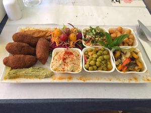 falafel  at EcoistHan in Istanbul