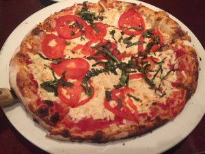 Vegan Margherita  at Graziano's Brick Oven Pizza in Niles