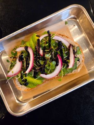 Avocado Toast at Kompoocha - Non-alcoholic Kombucha  in Temecula