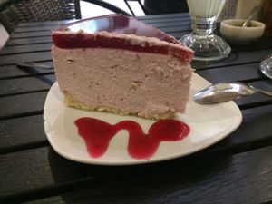 cake  at Soju in Santiago