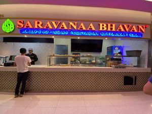Easy to find on the Level 2 food court    at Saravana Bhavan - Suria KLCC in Kuala Lumpur