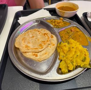   at Saravana Bhavan - Suria KLCC in Kuala Lumpur