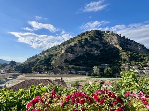 Views of Berat from the Gorica area (where the hotel is)   at Grandview Hotel in Qarku I Beratit