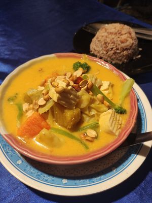 Massaman at Mama Pooh's Kitchen in Koh Phangan