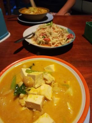 Curry at Mama Pooh's Kitchen in Koh Phangan