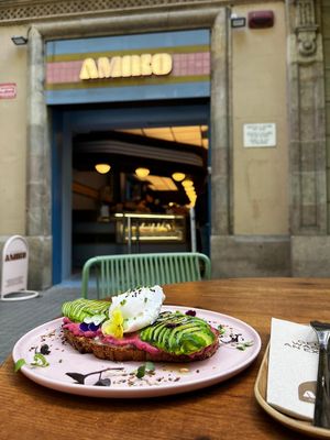  at Amiko Brunch & Gelato in Barcelona