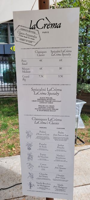  at LaCrèma  in Paris