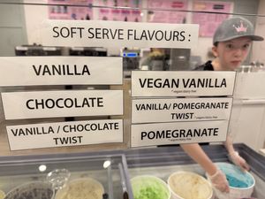 Soft Serve Menu  at Whimsy Street Treats  in Halton Hills