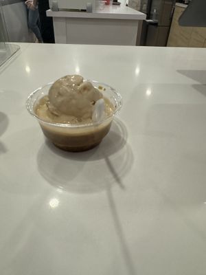 All Vegan Affogato with vanilla soft serve   at Whimsy Street Treats  in Halton Hills