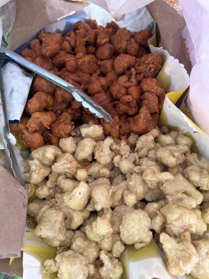 Cauliflower wings   at Bonanza in Chihuahua
