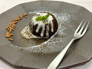 Hojicha pound cake at Heureux+ 幸運輕食&甜點  in Taipei