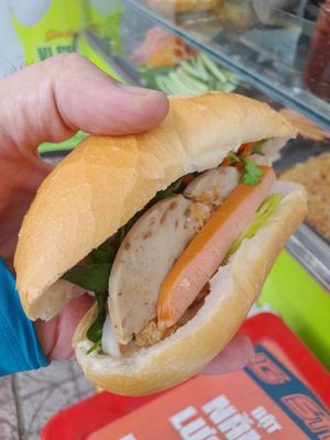 Full of vegan ingredients at Bánh Mì Nấm Chay DuongAn  in Ho Chi Minh City