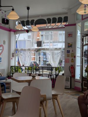 Interior at Okay Coffee  in Folkestone