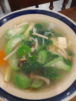 Veggies soup at Chay An Yên in Ho Chi Minh City