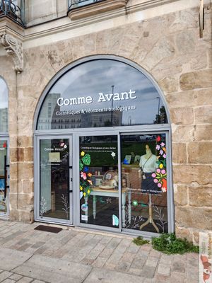 Facade at Comme Avant  in Nantes