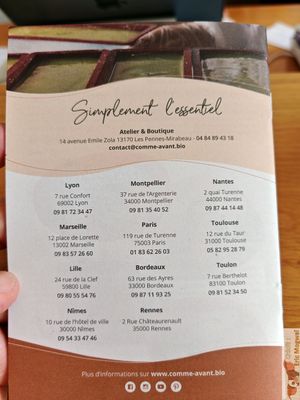 Others locations in France at Comme Avant  in Nantes
