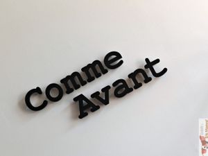 Logo at Comme Avant  in Nantes