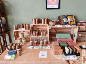 soap, sunscreen, and mosquito repellent at Comme Avant  in Nantes