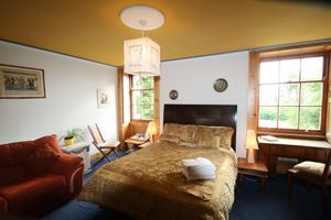 The Nefertiti double Room - a double room fit for a Queen! at Over the Rainbow in Cardigan