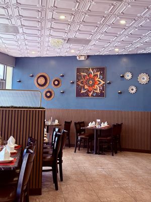 Beautiful interiorr  at Magic Masala Indian Cuisine in Naples