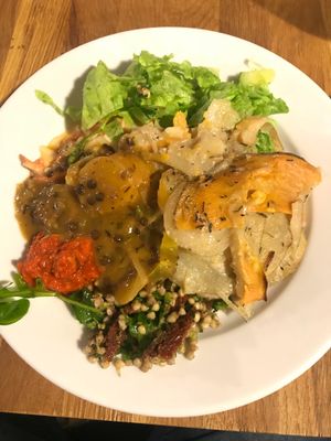 Splendid food at this place! at Veggokoket in Vasteras