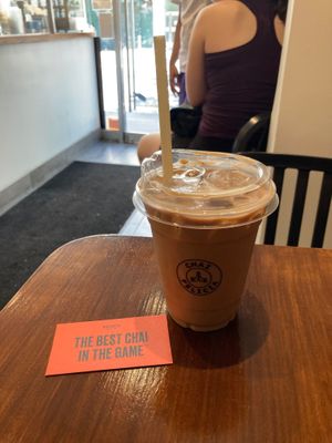 Vegan chai tea at Kolkata Chai Co - Nolita in New York City