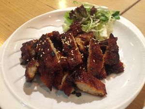 Veg BBQ pork at Paramita Vegetarian Restaurant - Cheung Yee in Kowloon