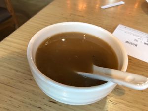 Lunch Buffet: Sweet soup at Paramita Vegetarian Restaurant - Cheung Yee in Kowloon