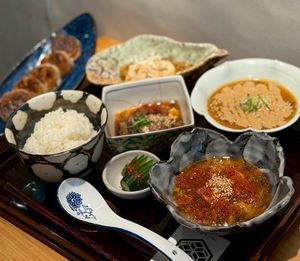SHOGUN set  at Tsuminaki Mapo Tofu (Mita Tamachi Branch) - 罪無き麻婆豆腐 in Tokyo