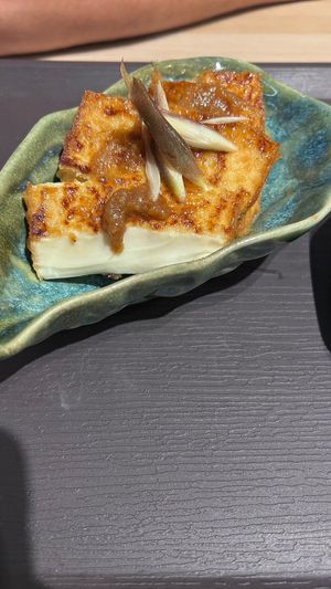 Deep-fried tofu at Tsuminaki Mapo Tofu (Mita Tamachi Branch) - 罪無き麻婆豆腐 in Tokyo