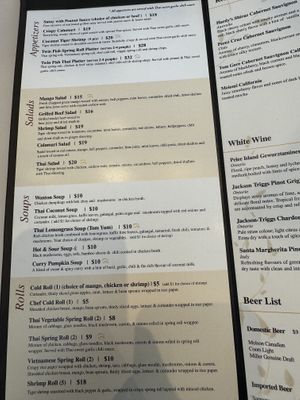 Menu   at Twin Fish in Mississauga