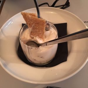 cream caramel dessert  at Bonbec in Bern