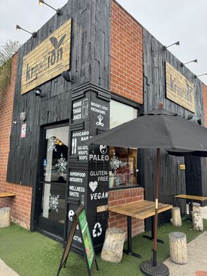 Store Front  at Kreation Organic Juicery in El Segundo