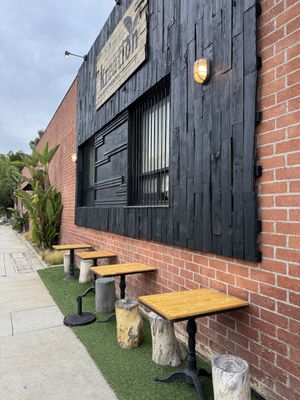 Outdoor Seating   at Kreation Organic Juicery in El Segundo