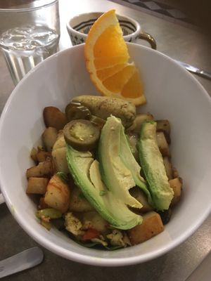 Coco Bahamas bowl at Friends and Neighbours Cafe in Edmonton