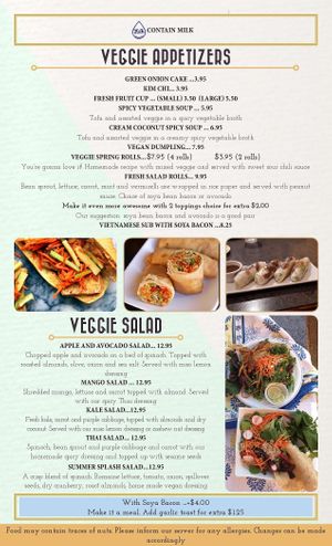 appetizers and salad at Friends and Neighbours Cafe in Edmonton