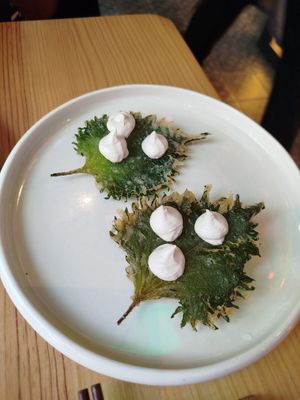 Sisho's tempura, 100% recomendado at Desoriente - Granados in Barcelona