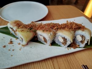 Foie Gras Roll at Desoriente - Granados in Barcelona