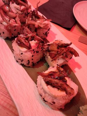 Maitake & Sweet Potato's Uramami at Desoriente - Granados in Barcelona