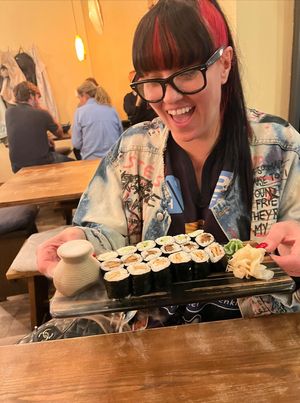 Amazing vegan sushi at Aiko in Berlin