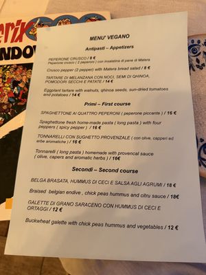   at Ristorante Burro Salato - Cucina Francese e Lucana a Matera in Basilicata