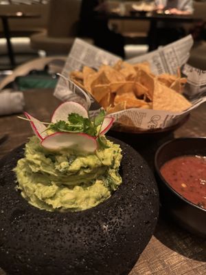 Chips and guacamole  at Amaya Modern Mexican  in Las Vegas