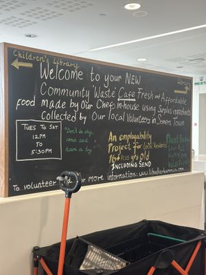 at Community Cafe in North London
