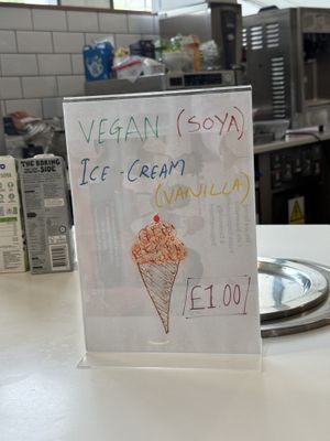   at Community Cafe in North London